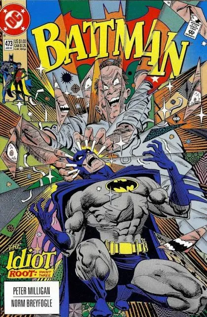 Batman, Vol. 1 #473 Direct Edition comic book cover, 1992