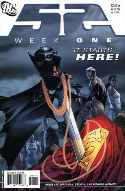 52 #1 J.G. Jones Regular comic book cover, 2006