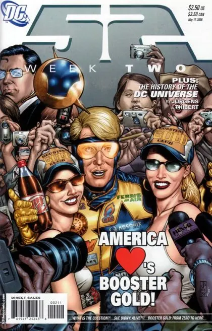 52 #2 J.G. Jones Regular comic book cover, 2006