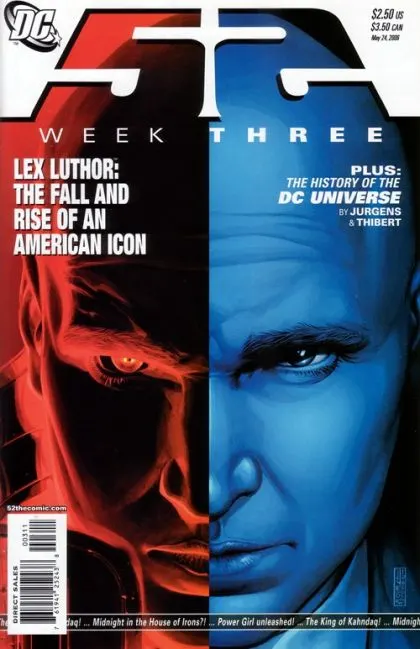 52 #3 J.G. Jones Regular comic book cover, 2006