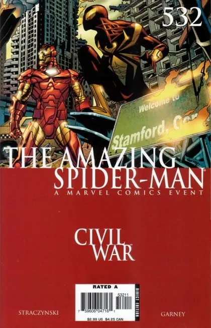 The Amazing Spider-Man, Vol. 2 #532 Ron Garney Regular comic book cover, 2006