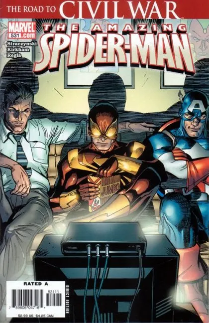 The Amazing Spider-Man, Vol. 2 #531 Ron Garney Regular comic book cover, 2006