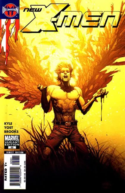 New X-Men (Academy X) #20 Variant Edition comic book cover, 2006