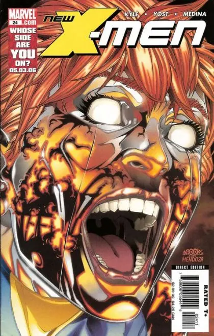 New X-Men (Academy X) #24 comic book cover, 2006