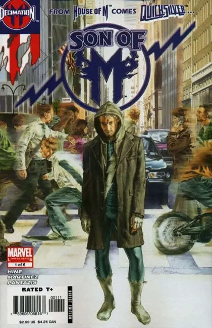 Son of M #1 comic book cover, 2006