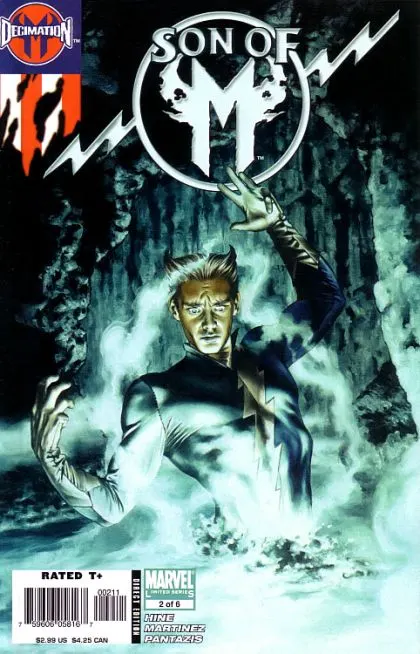 Son of M #2 comic book cover, 2006