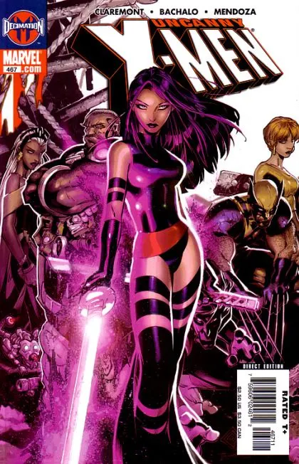 Uncanny X-Men, Vol. 1 #467 Chris Bachalo Regular comic book cover, 2006
