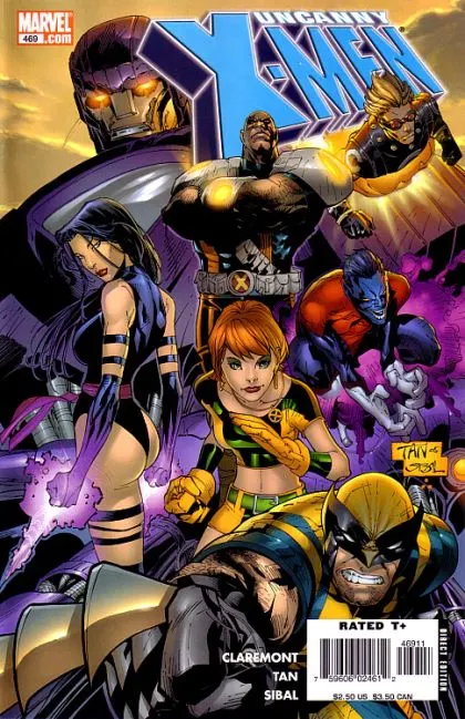 Uncanny X-Men, Vol. 1 #469 Billy Tan Regular comic book cover, 2006