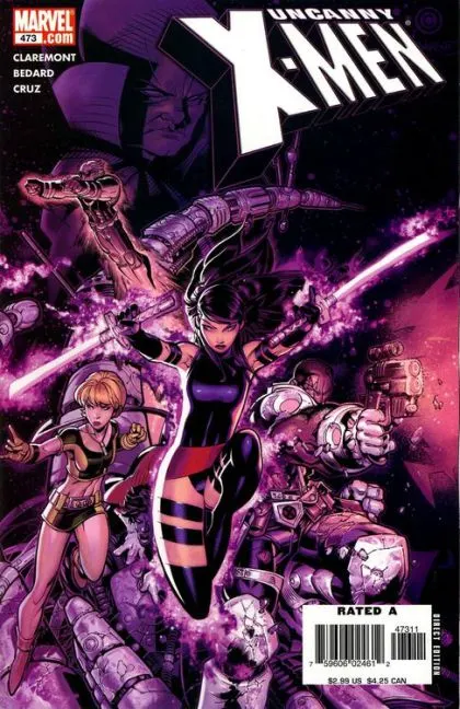Uncanny X-Men, Vol. 1 #473 Chris Bachalo Regular comic book cover, 2006