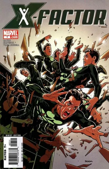 X-Factor, Vol. 3 #7 Ryan Sook Regular comic book cover, 2006