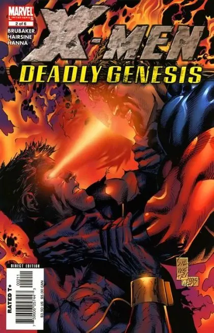 X-Men: Deadly Genesis #2 comic book cover, 2006