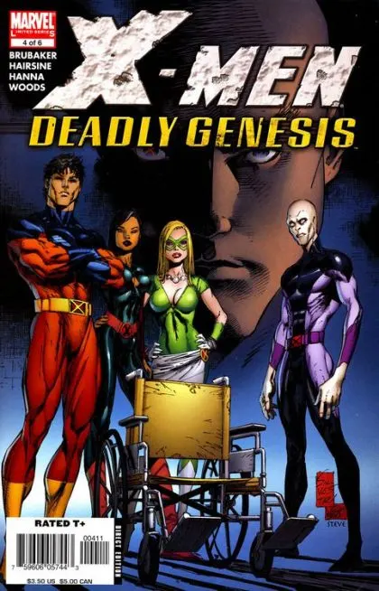 X-Men: Deadly Genesis #4 comic book cover, 2006