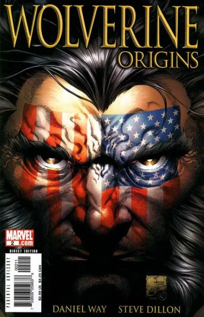 Wolverine: Origins #2 Joe Quesada Regular comic book cover, 2006