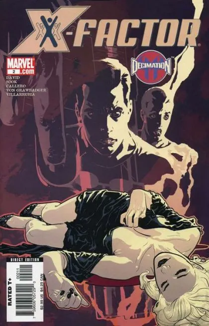 X-Factor, Vol. 3 #2 Ryan Sook Regular comic book cover, 2006