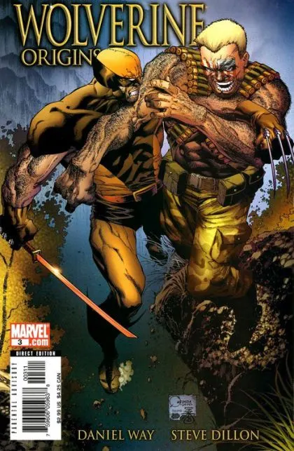 Wolverine: Origins #3 Joe Quesada Regular comic book cover, 2006