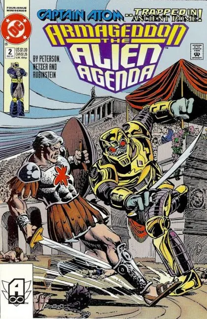 Armageddon: The Alien Agenda #2 Direct Edition comic book cover, 1991