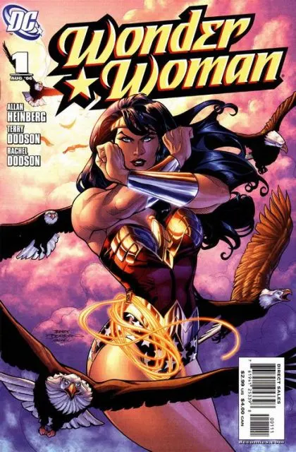 Wonder Woman, Vol. 3 #1 Terry Dodson Regular comic book cover, 2006