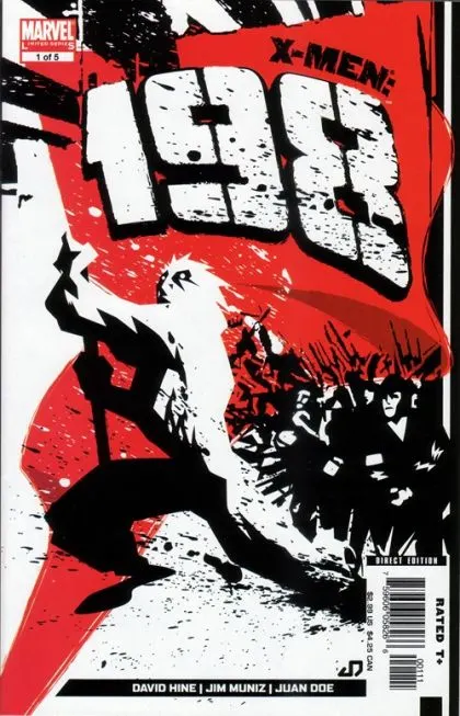 X-Men: The 198 #1 comic book cover, 2006