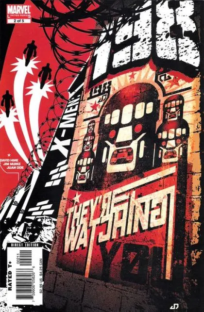 X-Men: The 198 #2 comic book cover, 2006
