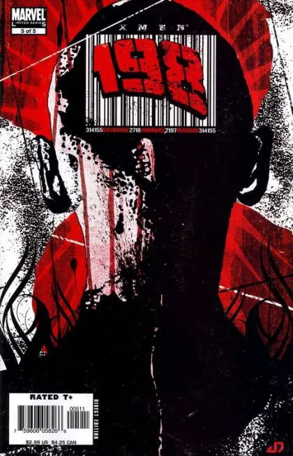 X-Men: The 198 #5 comic book cover, 2006
