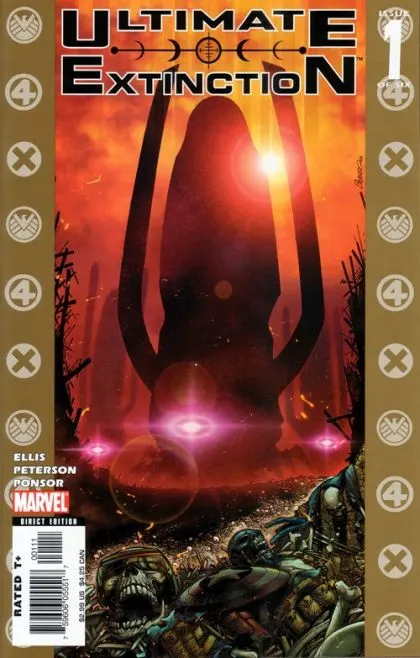 Ultimate Extinction #1 comic book cover, 2006