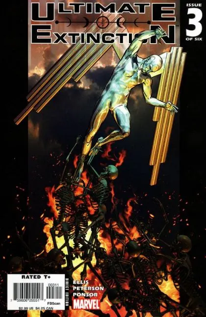 Ultimate Extinction #3 comic book cover, 2006