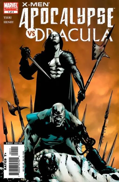 X-Men: Apocalypse / Dracula #1 comic book cover, 2006