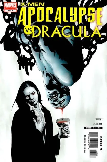 X-Men: Apocalypse / Dracula #3 comic book cover, 2006