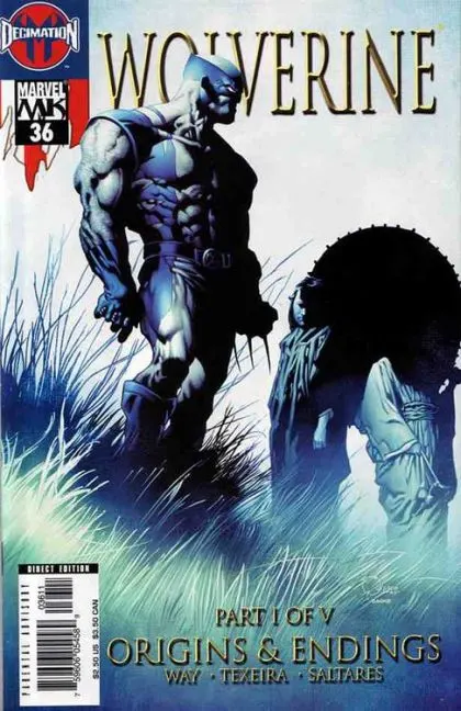 Wolverine, Vol. 3 #36 Direct Edition comic book cover, 2006
