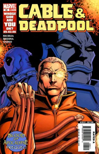 Cable & Deadpool #26 comic book cover, 2006