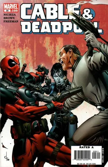 Cable & Deadpool #28 comic book cover, 2006