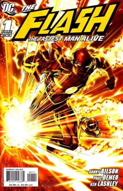 The Flash: The Fastest Man Alive, Vol. 1 #1 Ken Lashley Regular comic book cover, 2006