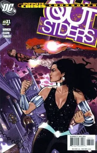 Outsiders, Vol. 3 #31 comic book cover, 2006