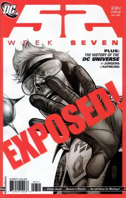 52 #7 J.G. Jones Regular comic book cover, 2006