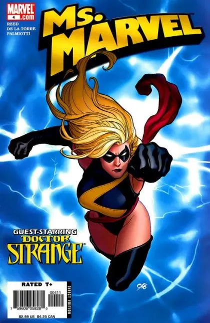 Ms. Marvel, Vol. 2 #4 comic book cover, 2006