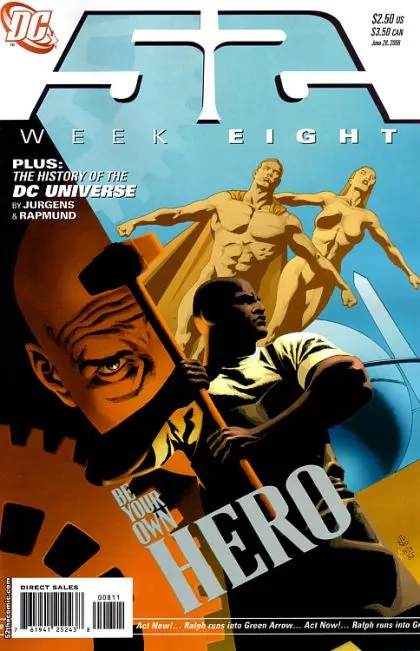 52 #8 comic book cover, 2006