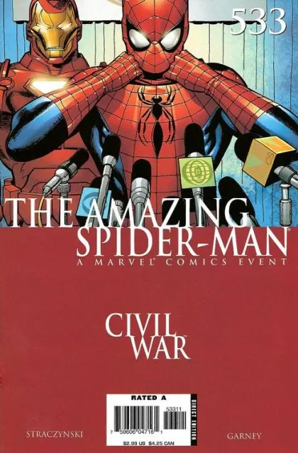 The Amazing Spider-Man, Vol. 2 #533 Ron Garney Regular comic book cover, 2006