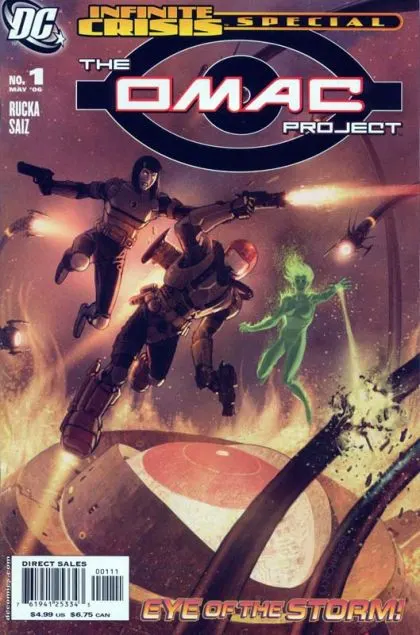 OMAC Project: Infinite Crisis Special #1 comic book cover, 2006