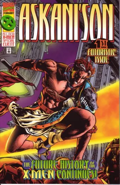 Askani'son #1 comic book cover, 1996