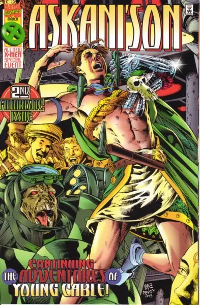 Askani'son #2 comic book cover, 1996