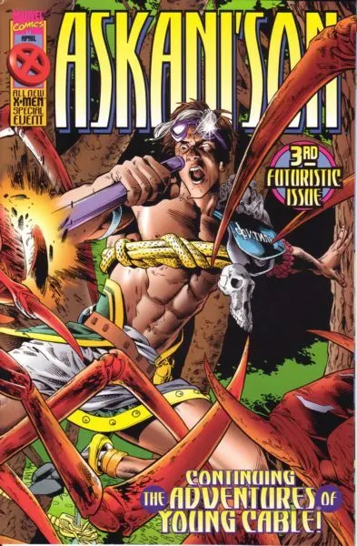 Askani'son #3 comic book cover, 1996