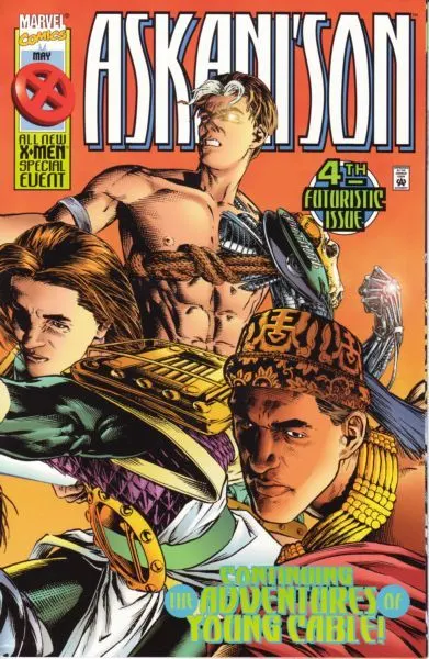 Askani'son #4 comic book cover, 1996