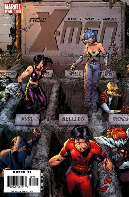 New X-Men (Academy X) #27 Direct Edition comic book cover, 2006