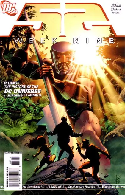 52 #9 J.G. Jones Regular comic book cover, 2006