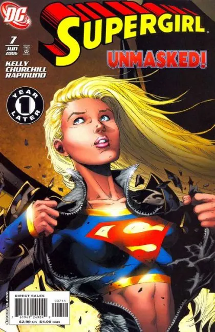 Supergirl, Vol. 5 #7 Ian Churchill Regular comic book cover, 2006