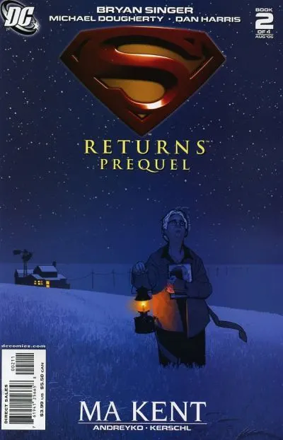 Superman Returns: Prequel #2 comic book cover, 2006