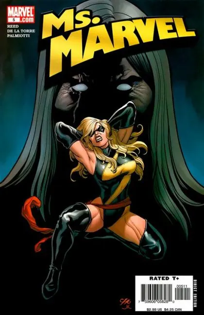 Ms. Marvel, Vol. 2 #5 comic book cover, 2006