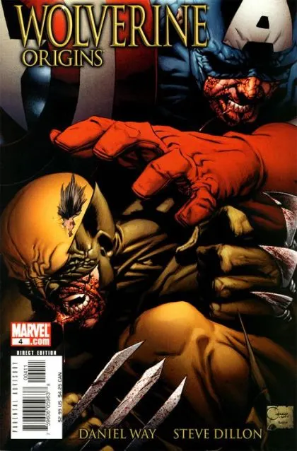 Wolverine: Origins #4 Joe Quesada Regular comic book cover, 2006