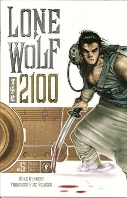 Lone Wolf 2100, Vol. 1 #5 comic book cover, 2002