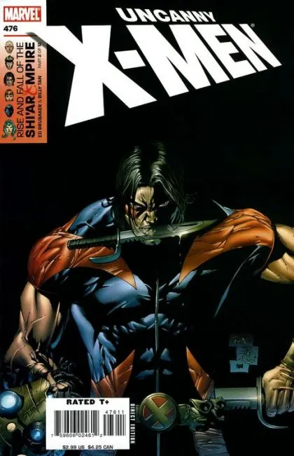 Uncanny X-Men, Vol. 1 #476 Direct Edition comic book cover, 2006